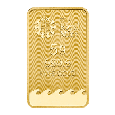 A picture of a Lingot d’or Britannia de 5 g